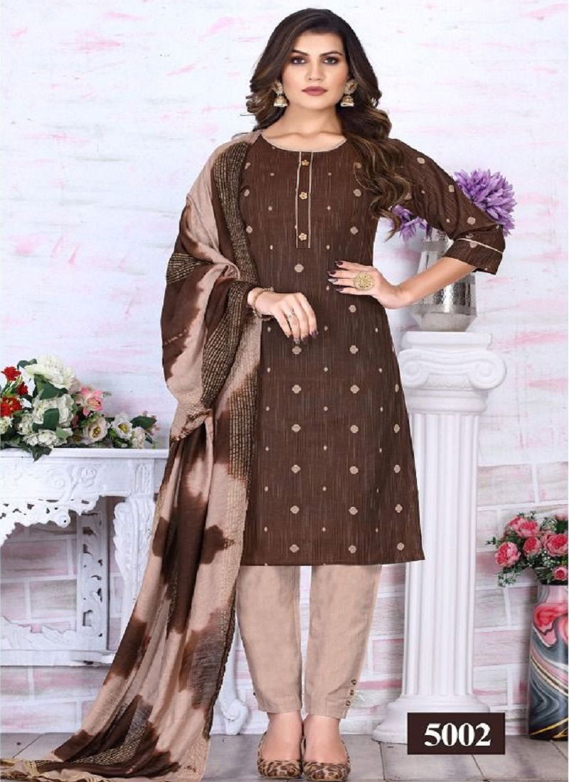 New Riya Jasmin Ethnic Wear Wholesale Kurti With Bottom Dupatta